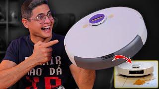 Esse é o ROBÔ Aspirador de Pó Karcher RCV 5 - Unboxing e Impressões