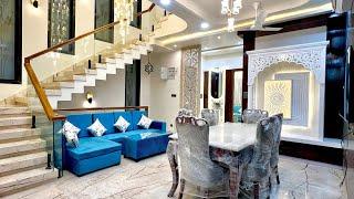 Inside Most Beautiful Triplex House in 213 Gaj with 6 Bedroom, 4 Parking, Home Theatre & Lift jaipur