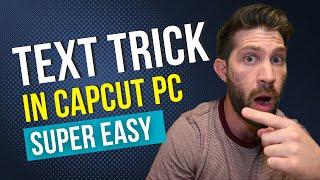 How To Add Text Behind Someone In Your Videos | Capcut PC/Mac Tutorial | CapCut PC Tips