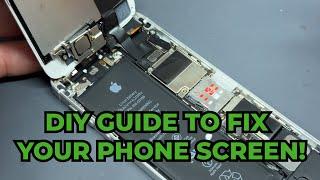 iPhone SE (2016) Screen Replacement Tutorial - DIY Guide To Fix Your Broken Phone Screen!