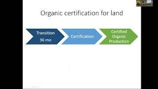 Organic Certification Basics with Clair Keene, North Dakota State University