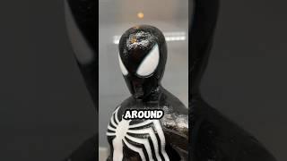 Hottoys Symbiote Spider-Man mini review (full vid in description) #fyp #hottoys #spiderman