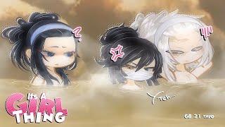 Its a Girl thing || Implied Obamitsu & SaneGiyuu || GB! 21 Trio || GB! HASHIRA || DS/KNY ||