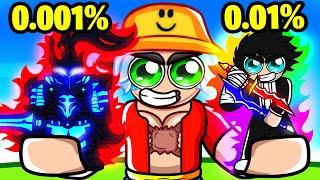 Unlocking 0.01% RAREST POWERS in Roblox Anime Vanguards