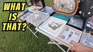 I Found the WEIRDEST Items at Flea Markets!