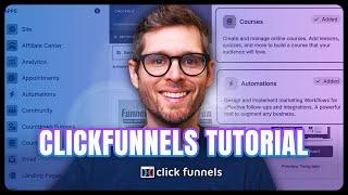 ClickFunnels Tutorial for Beginners & How To Set Up Your First Sales Funnel Using ClickFunnels