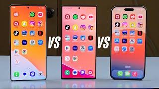 Samsung Galaxy S25 Ultra vs Galaxy S23 Ultra vs iPhone 16 Pro Max Speed Test in 2025