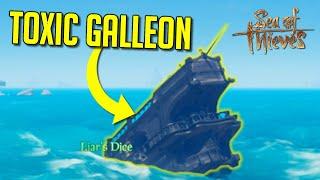 Sinking a TOXIC GALLEON and Giving Away their Loot (Sea of Thieves)