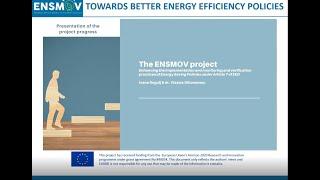 IEECP lunch seminar : H2020 ENSMOV in the times of the Fit for 55 package release