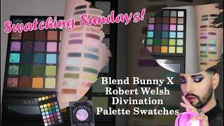 Blend Bunny X Robert Welsh Divination Palette Swatches | Swatching Sundays