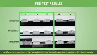 YS3 - Ảnh hưởng của mức độ oxy hóa, tỷ lệ thể tích các thành phần đến khả năng tạo gel và hình thái
