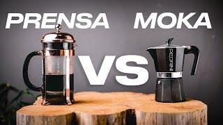 PRENSA FRANCESA VS MOKA ITALIANA: cuál es MEJOR?