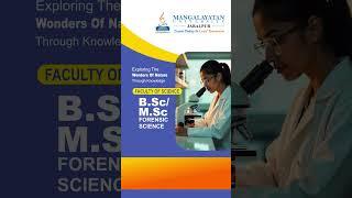 Unlock Your Future in Forensic Science | B.Sc-M.Sc Admissions 2025-26 | Apply Now | #shorts #viral