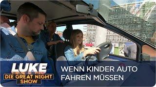 Kinder am Steuer | LUKE! Die Greatnightshow