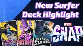 Galacta & Luna Snow are BIG Silver Surfer UPGRADES | Marvel SNAP Deck Highlight