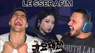 FEARNOT REACTING TO LE SSERAFIM (르세라핌) - INTRO + CRAZY | 2024 SBS Gayo Daejeon