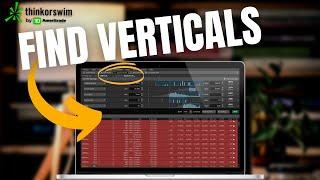 Finding Vertical Credit Spreads on ThinkorSwim | Spread Hacker