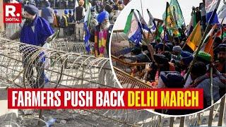 Farmers Protest Latest News: Farmers Push Back Delhi March, Demands Talks To End Stalemate