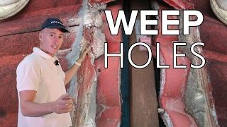 WEEP HOLES RIDGE CAPPING - Queensland Roofing