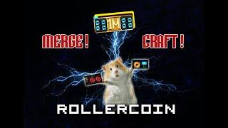 RollerCoin play to earn free cryptocurrency / Merger and craft miners