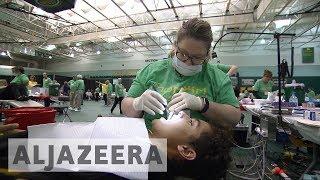 US charity gives uninsured Americans free dental care