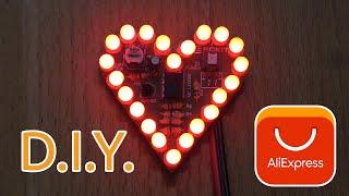 Heart HBL-22 DIY Kit assebbling AliExpress / Сборка сердца с Алиэкспресс / Паяю серце з Аліекспрес