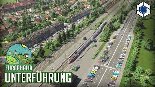 Neues Wohngebiet am Bahnhof mit Unterführung in Cities Skylines 2! | Europhalia 31