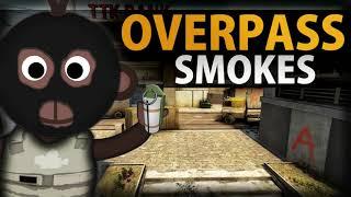 CS:GO - Essential Overpass Smokes