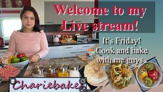 27th LiveStream || It’s Friday cooking with Chariebakes