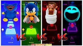 Huggy Wuggy & Sonic & Skibidi Toilet & Doey Doughman. Who Is Best?