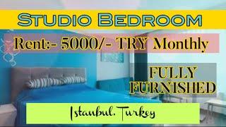 STUDIO APARTMENT FOR RENT IN TURKEY ISTANBUL II ROOMS FOR RENT IN TURKEY ISTANBUL II TURKEY PROPERTY