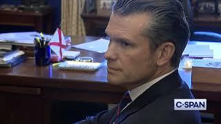 Trump Secretary Defense pick Pete Hegseth meets with Sen. Tommy Tuberville (R-AL) (12-2-2024)