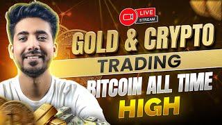 Live Crypto Trading | Live Gold Trading | 7 Jan | #goldtrading #bitcoin #cryptotrading #livetrading