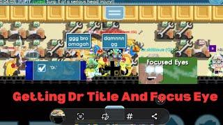 Getting Dr Title At Growtopia | Content Creator Gaming Malaysia Growtopia 