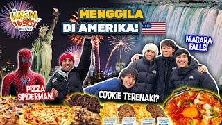 SERU!! MAKAN PIZZA SPIDERMAN, COOKIES TERENAK, KE NIAGARA FALLS, LIBERTY & NEW YEAR!! | WORLD TRIP