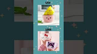 Lisa or Lena | Cute crockery  #ashley #lisa #lena #crockery #subscribemychannel