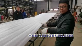 Fully Automatic| EPE machine latest trial | epe plant | epe foam sheet extrusion line