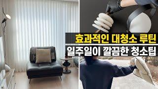 [거실편] 완벽한 청결함으로 변신 / 쾌적한 거실을 위한 대청소 애정템 모든 것!