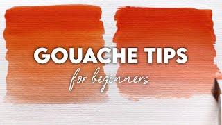 5 Beginner Gouache Mistakes (and what to do instead!)