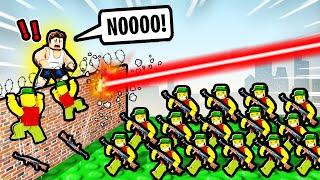 CAN I SURVIVE THE NOOB ARMY in Battlefield Tycoon?