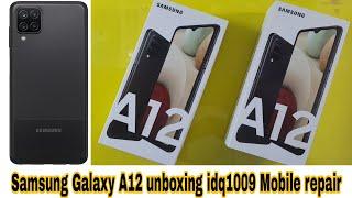 Samsung galaxy A12 unboxing 4GB ram 128 memory idq1009 Mobile services