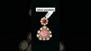 MSR- 92.5 Silver jewellery # Victoria and CZ enchanting designer pedants#Retail#comment for price
