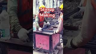 Stirrup making system #shorts #stirrups #making #machine #construction #civil #activity