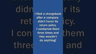 Ask Dale: Should I cancel the chargeback I filed against a business?