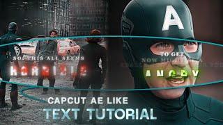 LEVEL UP YOUR EDITS WITH THIS TEXT ANIMATION ON CAPCUT