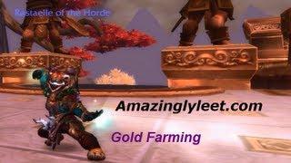 Gold Farming - World of WarCraft - Mists of Pandaria