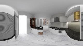 MR NITIN LAMBA - KITCHEN - CHAMPAGNE - WITH LOFT