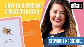 Stephanie MacDonald, owner of Halifax Paper Hearts on Creative Blocks and Finding Inspiration