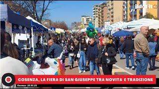 A Cosenza la tradizionale Fiera di San Giuseppe 2023