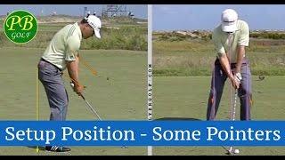 Golf - Setup Position